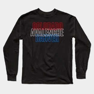 Colorado avalenche danver Long Sleeve T-Shirt